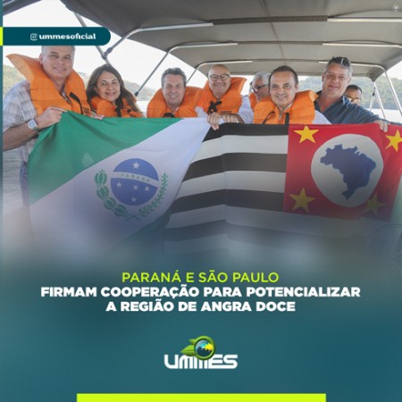 SÃO PAULO E PARANÁ FIRMAM COOPERAÇÃO PARA POTENCIALIZAR REGIÃO DE ANGRA DOCE.