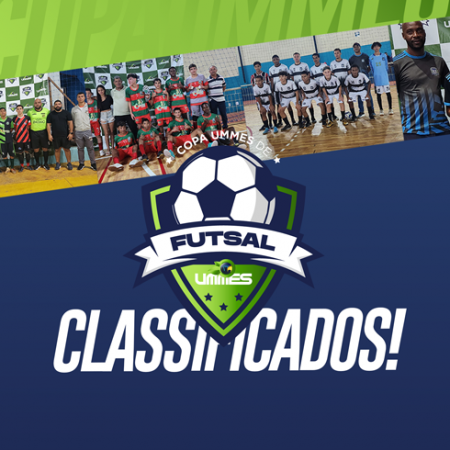 CLASSIFICADOS! COPA UMMES DE FUTSAL - MASCULINO SUB-16