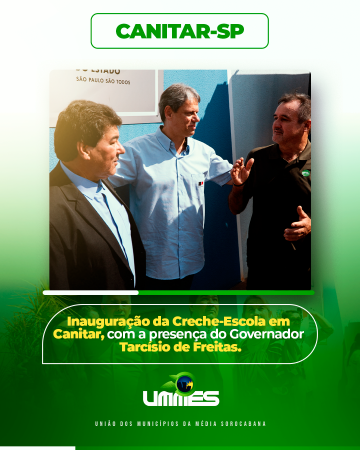 Inauguração da nova Creche-Escola em Canitar