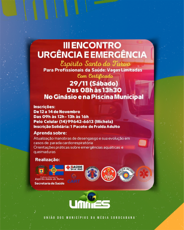 III Encontro de Urgência e Emergência
