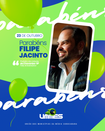 Parabéns, Prefeito @filipe_jacinto! 