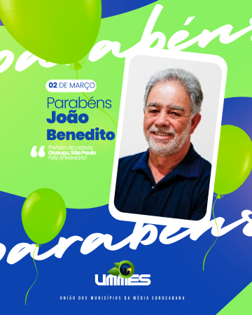 Hoje é um dia especial para Ocauçu! A UMMES parabeniza o Prefeito @ditocostaesilva pelo seu aniversá